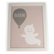 OBRAZ do pokoju dziecięcego DUSZEK różowy