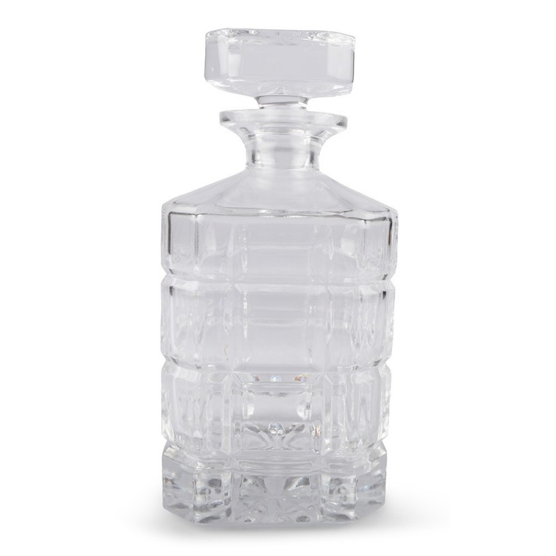 Karafka do whisky napojów SZKLANA przezroczysta