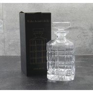 Karafka do whisky napojów SZKLANA przezroczysta