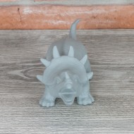 FIGURKA ceramiczna DINOZAUR zielony 28x10cm