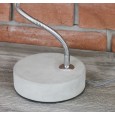 LAMPA STOŁOWA beton / metal wys. 59cm