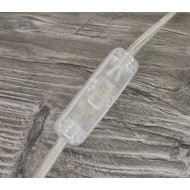 LAMPA stołowa METALOWA biała LED