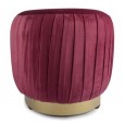 PUFA TAPICEROWANA do salonu BORDOWA