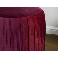 PUFA TAPICEROWANA do salonu BORDOWA