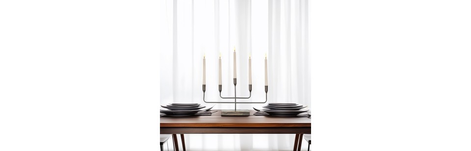 Świeczniki na długą świecę – eleganckie świeczniki w stylu skandynawskim | Skandi.pl