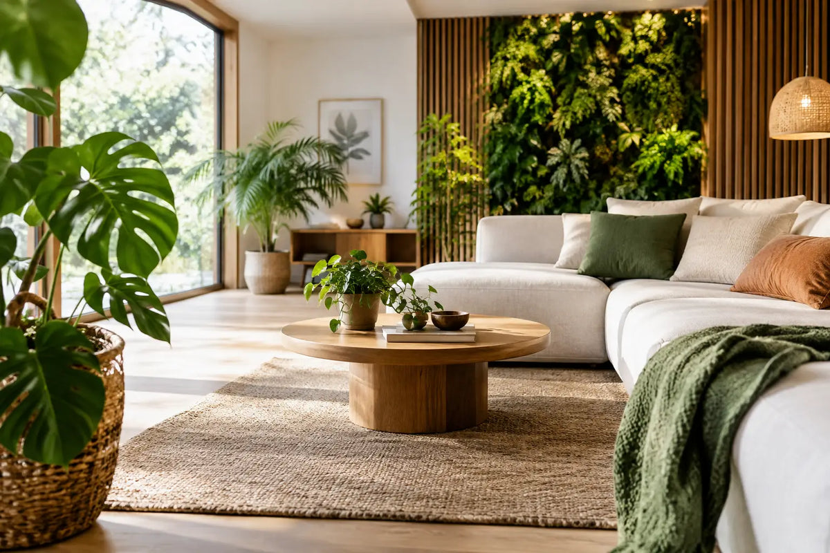 Biophilic design we wnętrzach - jak go stosować