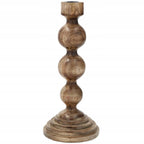 ŚWIECZNIK KANDELABR 30cm WYSOKI BOHO RETRO DO DOMU SALONU DEKORACJA OZDOBA