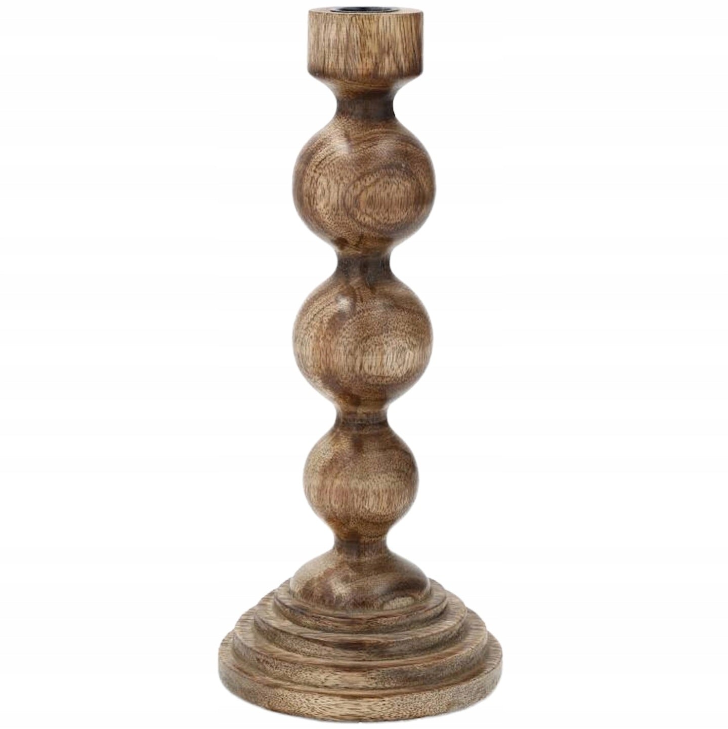 ŚWIECZNIK KANDELABR 30cm WYSOKI BOHO RETRO DO DOMU SALONU DEKORACJA OZDOBA