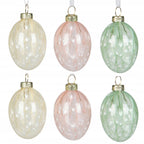 ZAWIESZKA BOMBKA NA WIELKANOC JAJKO JAJO 6 SZT NA DRZEWKO DRZWI SZKLANA