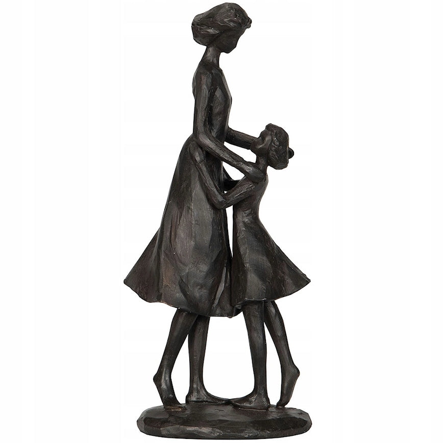 FIGURKA MAMA CÓRKA DEKORACYJNA 33CM