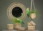 LUSTRO BOHO BAMBUSOWE BOHO ŚR. 82CM