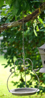 KARMNIK DLA PTAKÓW wiszący stare złoto