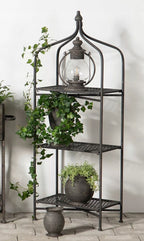 REGAŁ METALOWY SOLIDNY OGRODOWY 114cm