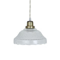 LAMPA GRETA szklany klosz śr. 21cm