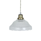 LAMPA GRETA szklany klosz śr. 21cm