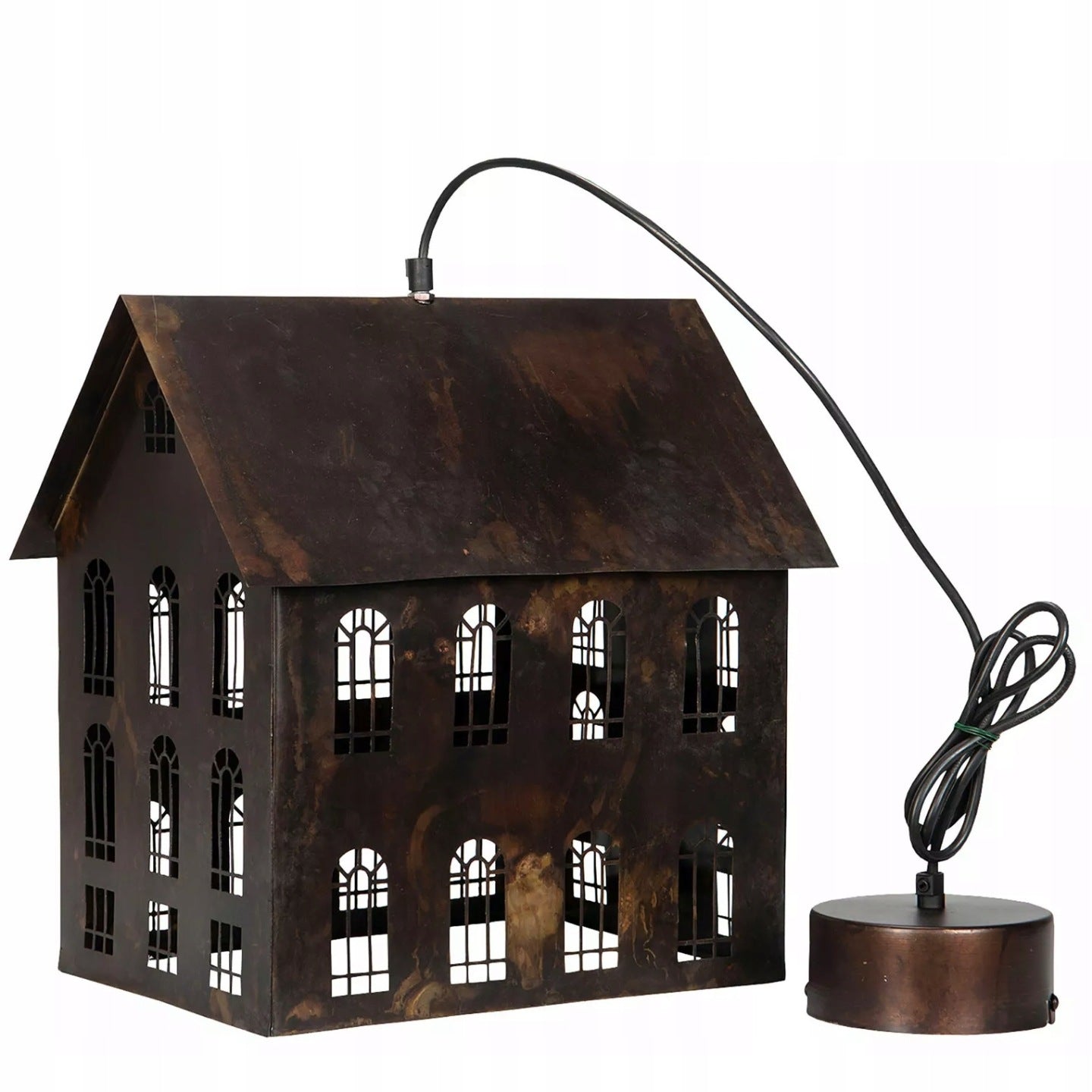 LAMPA WISZĄCA DOMEK duża 35cm