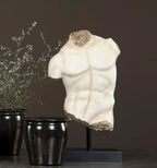 FIGURKA RZEŹBA GRECKA TORS 54CM