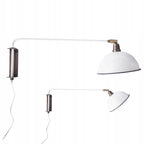 LAMPA KINKIET metalowa biała