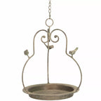 KARMNIK DLA PTAKÓW wiszący stare złoto