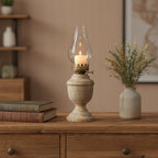 ŚWIECZNIK LAMPA NAFTOWA IMITACJA 30CM