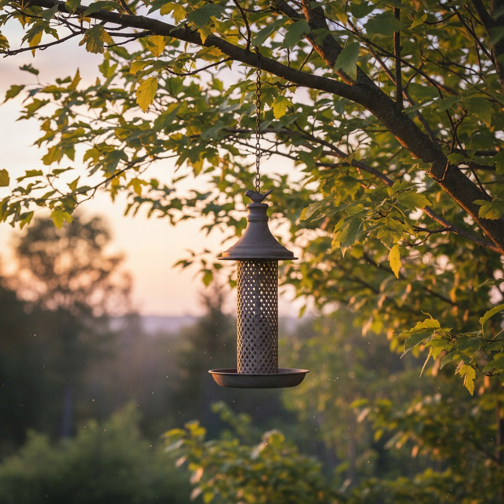 KARMNIK POIDEŁKO DLA PTAKÓW WISZĄCE NA OKNO DRZEWO BALKON DRZEWO 40cm