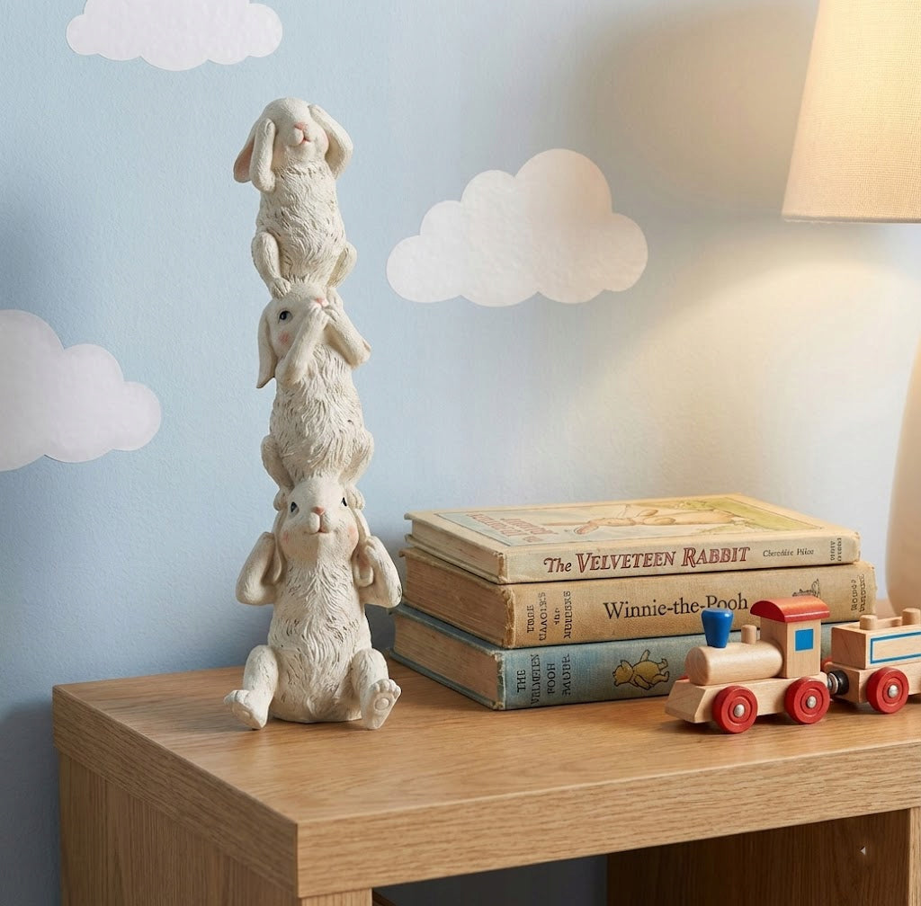 ZAJĄC WIELKANOCNY ZAJĄCE ZAJĄCZKI FIGURKA KRÓLIK NA WIELKANOC PREZENT 40CM