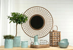 LUSTRO BOHO BAMBUSOWE ŚR. 80CM