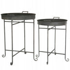 STOLIK LOFT METALOWY 2 SZT.