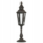 LAMPION NA STOJAKU RETRO METALOWY WYS. 77CM