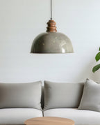 LAMPA WISZĄCA BOHO METALOWA 47cm