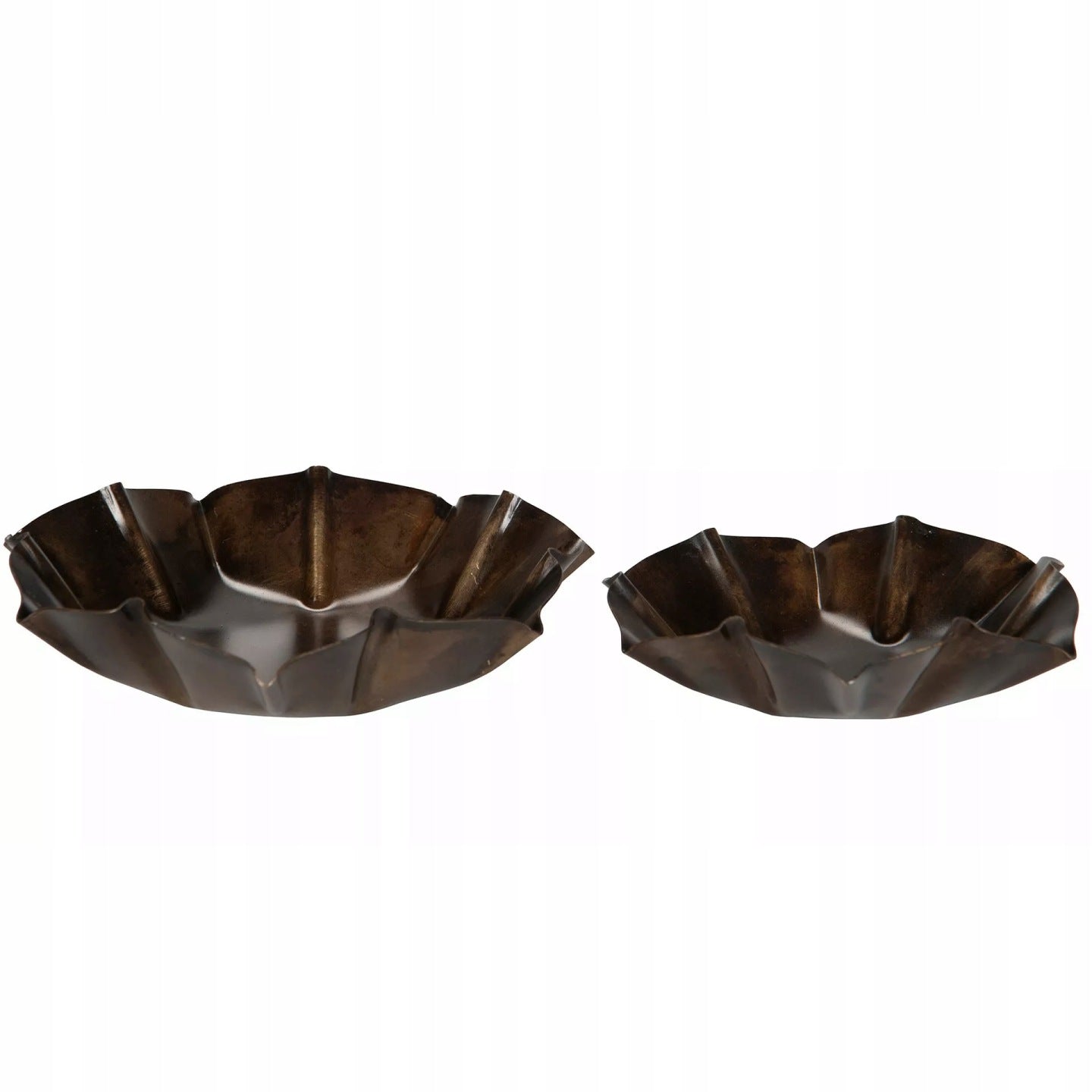 PODSTAWKA METALOWA LOFT BRĄZOWA 2 SZT.