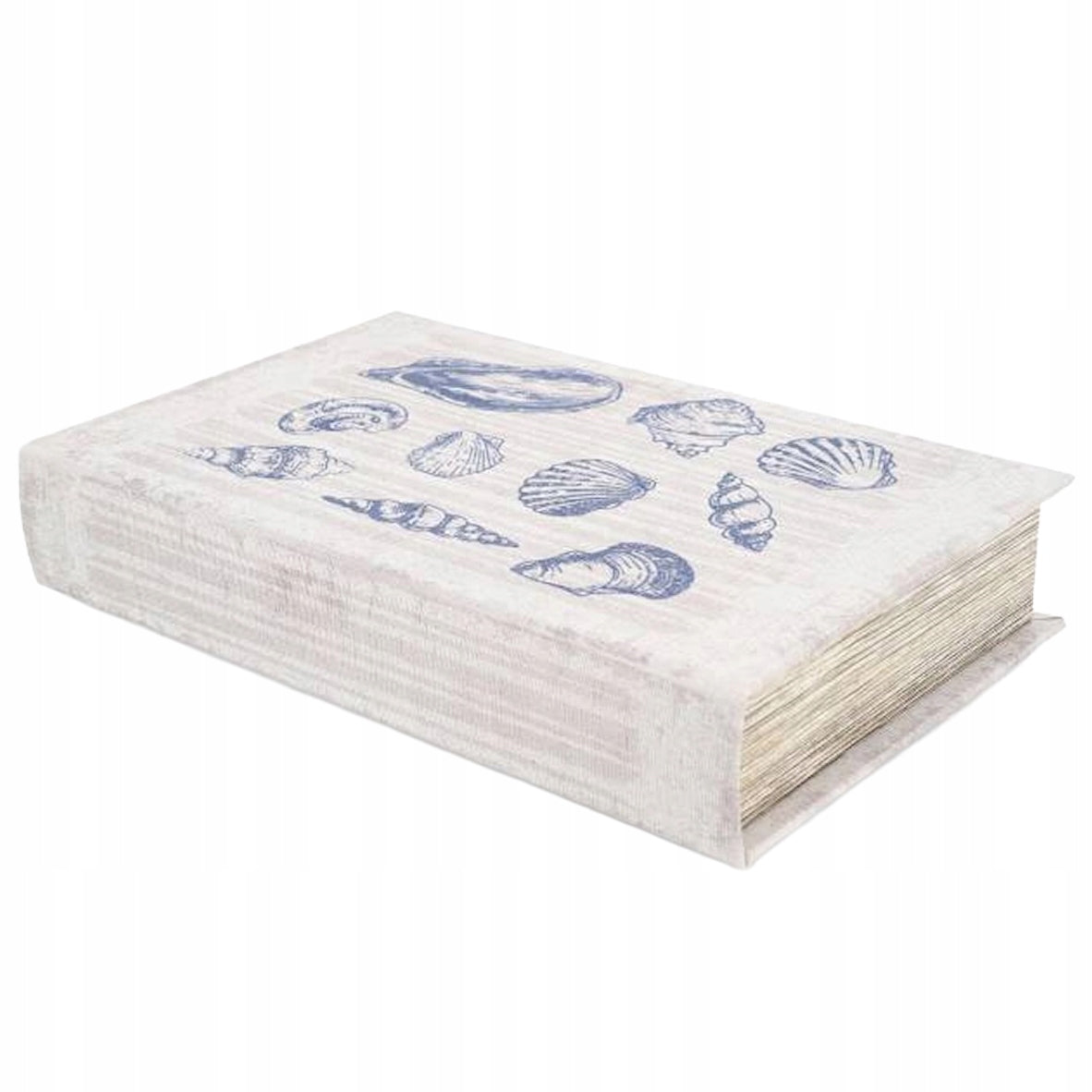 PUDEŁKO KSIĄŻKA FAŁSZYWA MUSZLE ORGANIZER NA DROBIAZGI BIŻUTERIĘ PREZENT