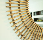 LUSTRO BOHO BAMBUSOWE ŚR. 82CM