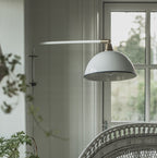 LAMPA KINKIET metalowa biała