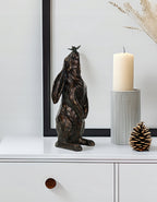 FIGURKA ZAJĄC BRĄZOWA 32CM