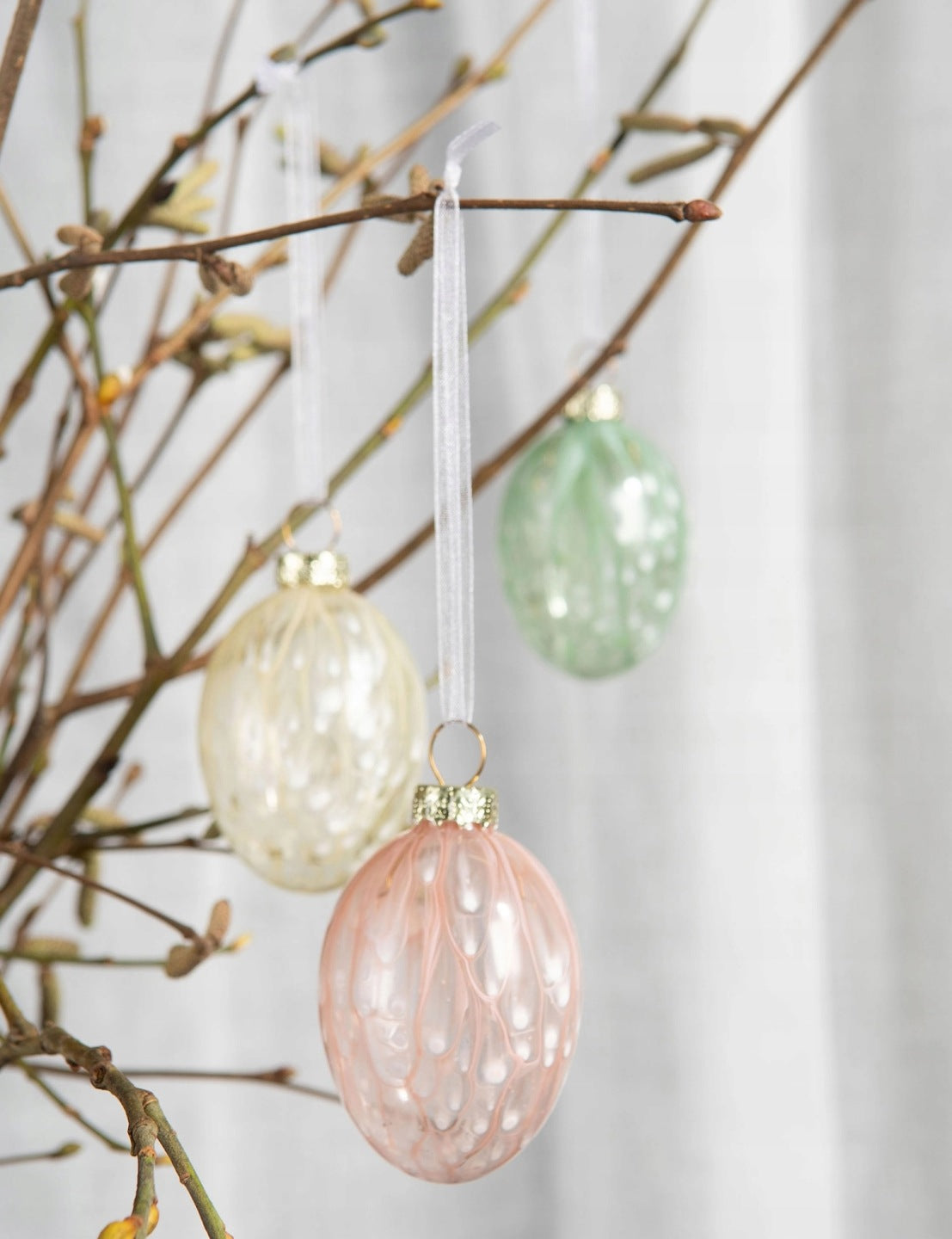 ZAWIESZKA BOMBKA NA WIELKANOC JAJKO JAJO 6 SZT NA DRZEWKO DRZWI SZKLANA