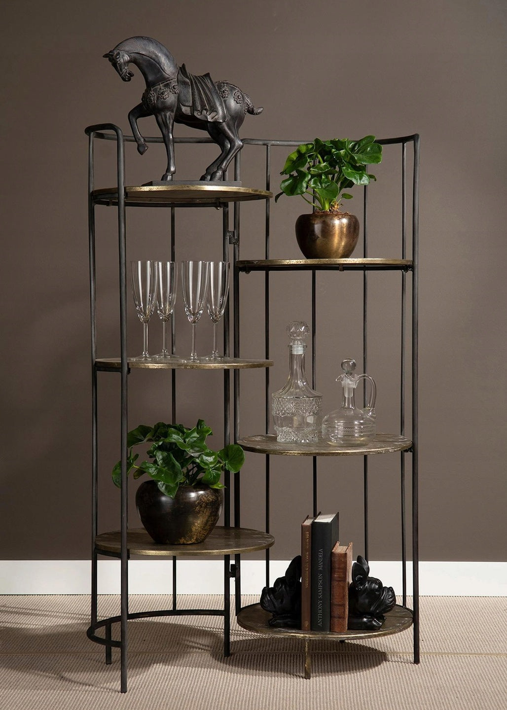 REGAŁ SZAFKA LOFT 120CM