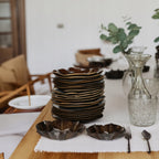 PODSTAWKA METALOWA LOFT BRĄZOWA 2 SZT.