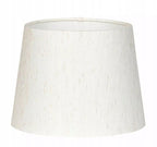 KLOSZ DO LAMPY biały lniany stożek 20cm