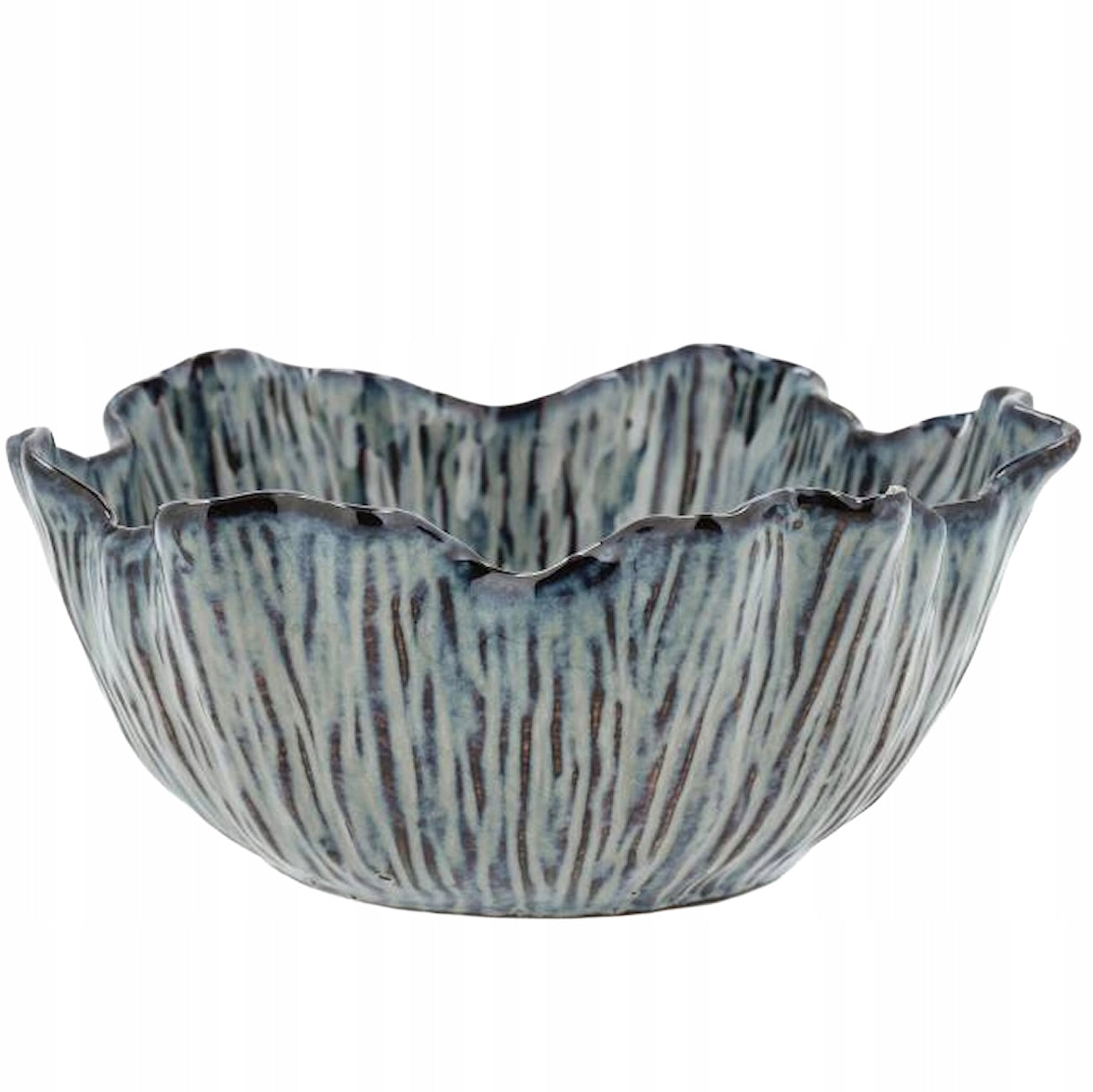 MISA CERAMICZNA NIEBIESKA 23CM