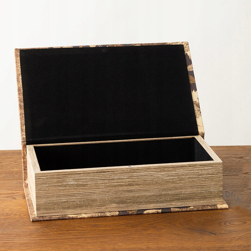 PUDEŁKO KSIĄŻKA granat 26x16cm