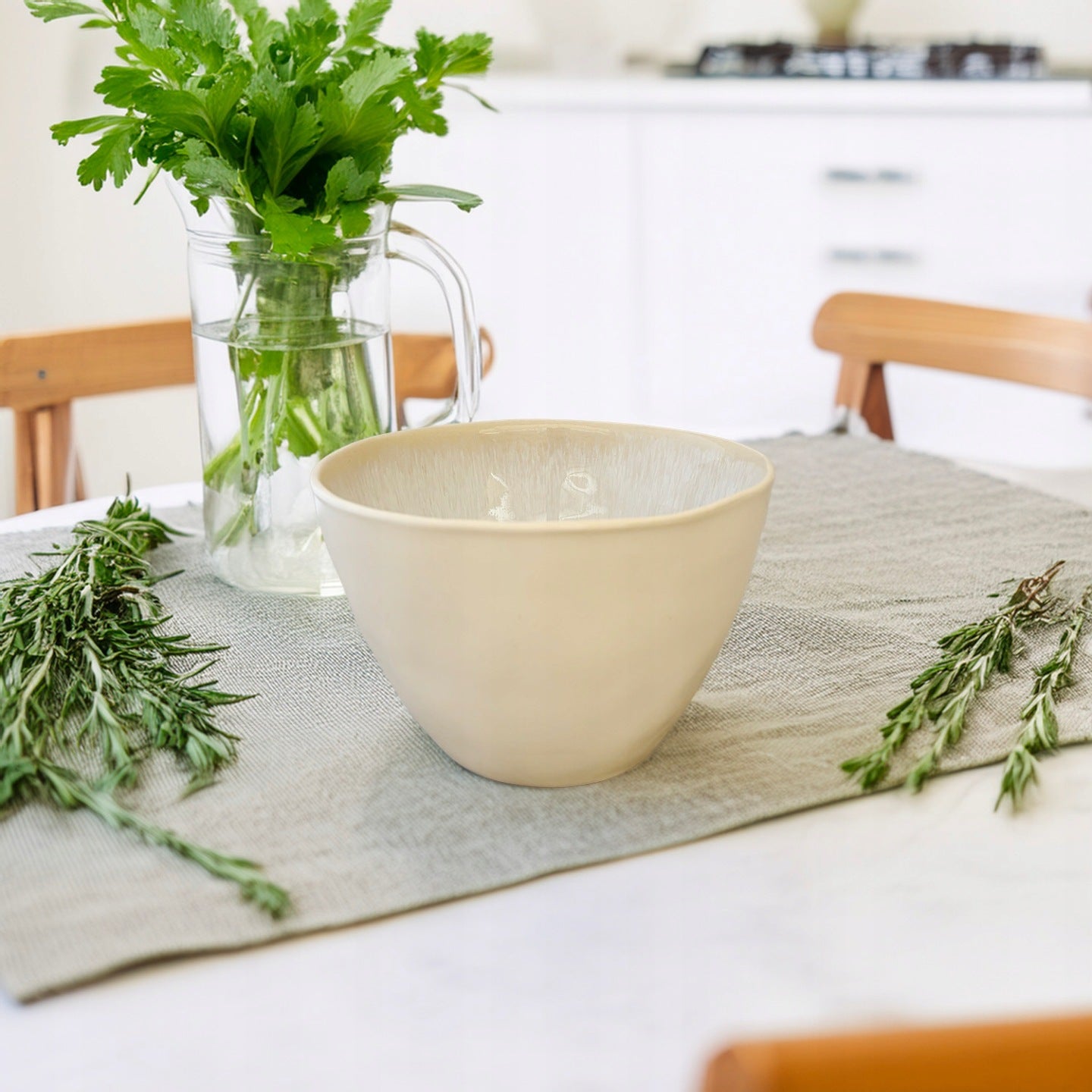 MISKA OBIADOWA beżowa ceramiczna 800ml