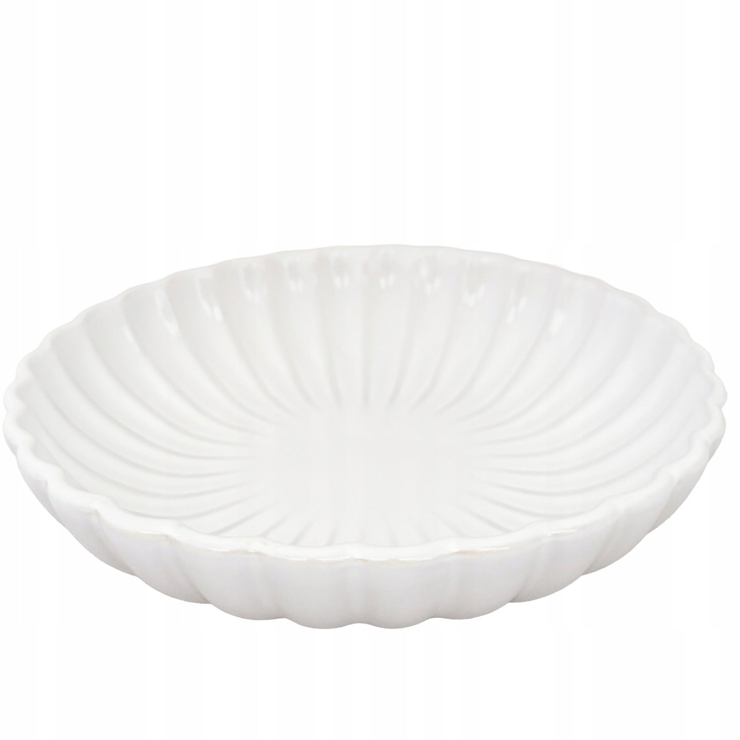 TALERZ GŁĘBOKI BIAŁY 20cm