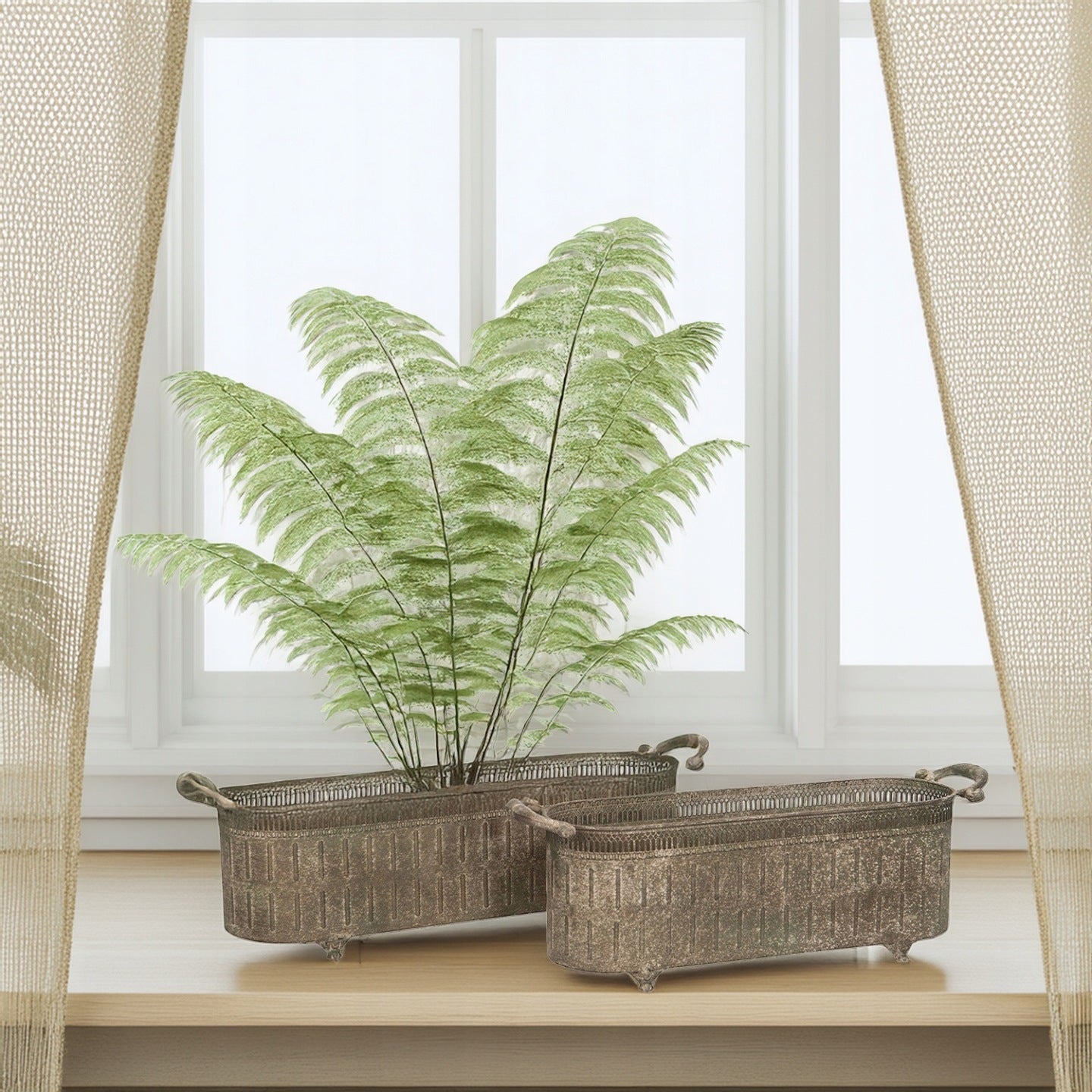 DONICZKA KORYTKO LOFT ZIELONA 2 SZT.