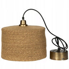 LAMPA WISZĄCA JUTOWA BOHO 30cm
