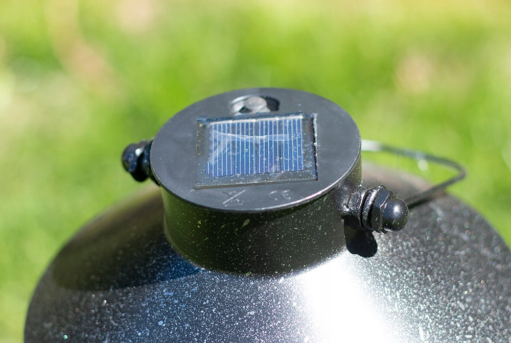 LAMPION PINNE czarny do wbicia SOLARNY