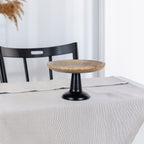 PATERA NA NÓŻCE boho drewniana 26cm