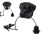LAMPA KINKIET PIES czarna