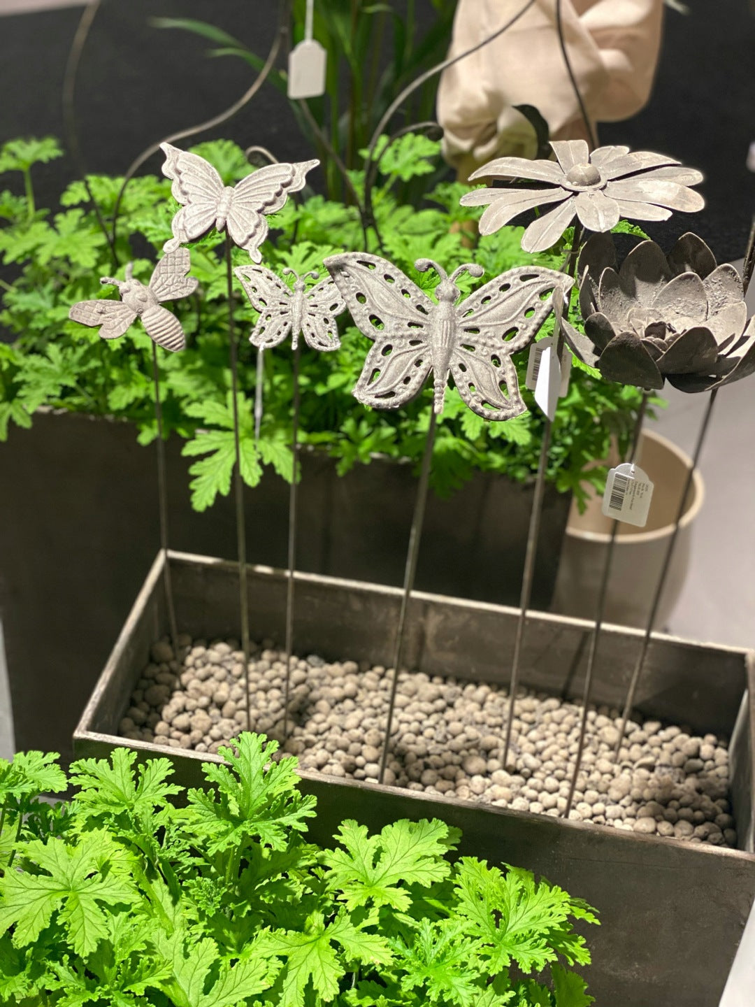 DEKORACJA OGRODOWA motyl do wbicia