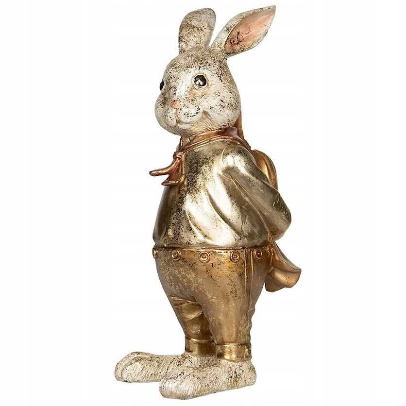 ZAJĄC WIELKANOCNY FIGURKA KRÓLIK ZAJĄCZEK DEKORACYJNA NA WIELKANOC PREZENT